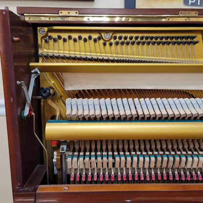 CURRENT SHOP WORK 1973 Yamaha U1 48" Polished Mahogany Finish Commissioned Upright Piano