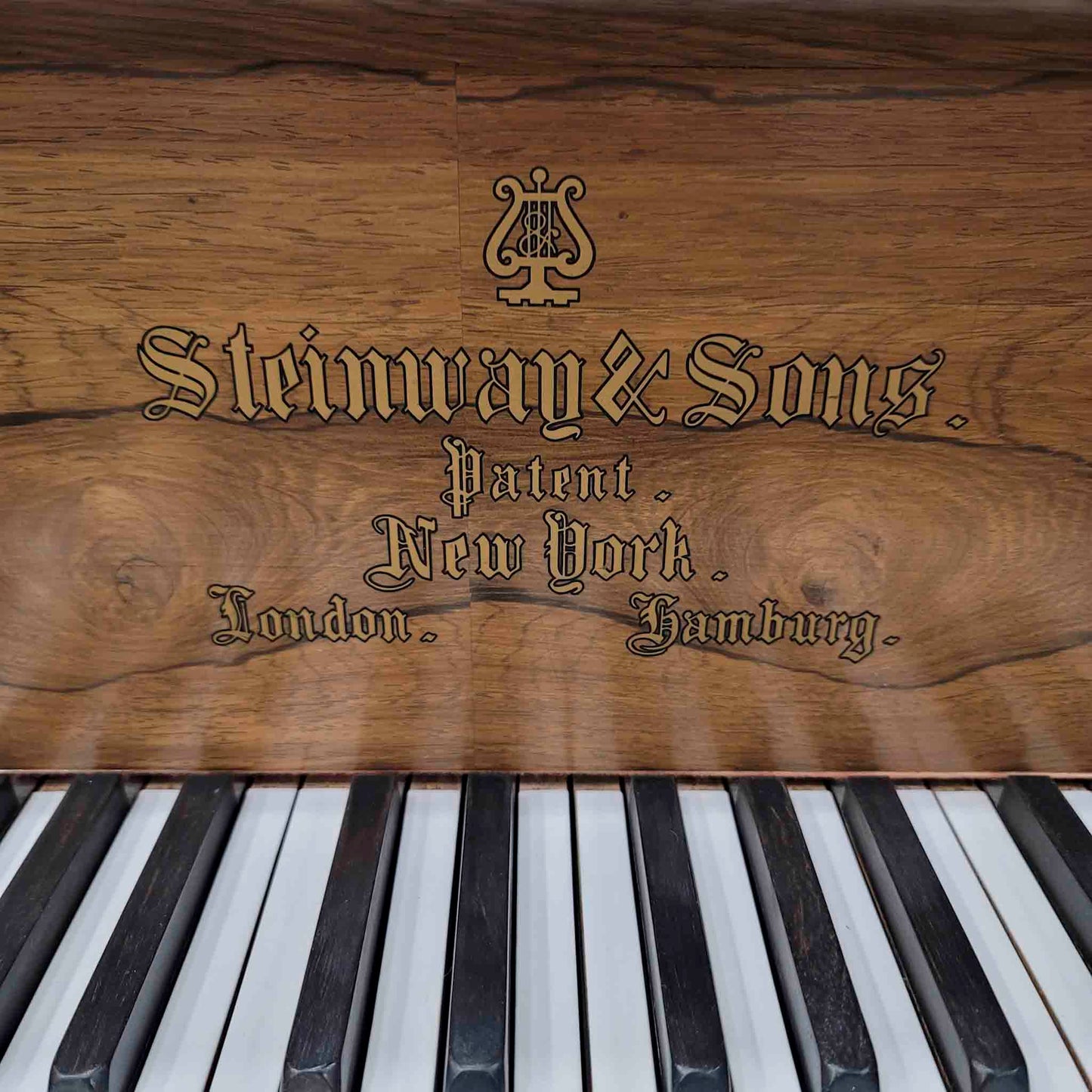 CURRENT SHOP WORK 1867 Steinway & Sons 5'10" Wood Finish Commissioned Grand Piano