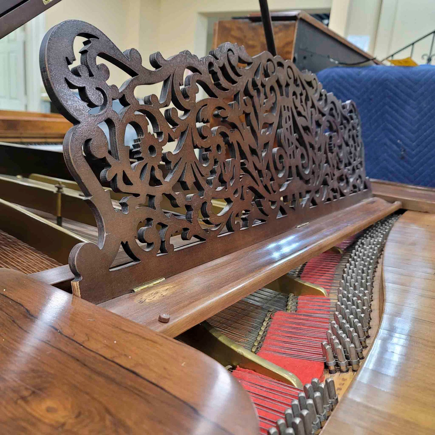 CURRENT SHOP WORK 1867 Steinway & Sons 5'10" Wood Finish Commissioned Grand Piano