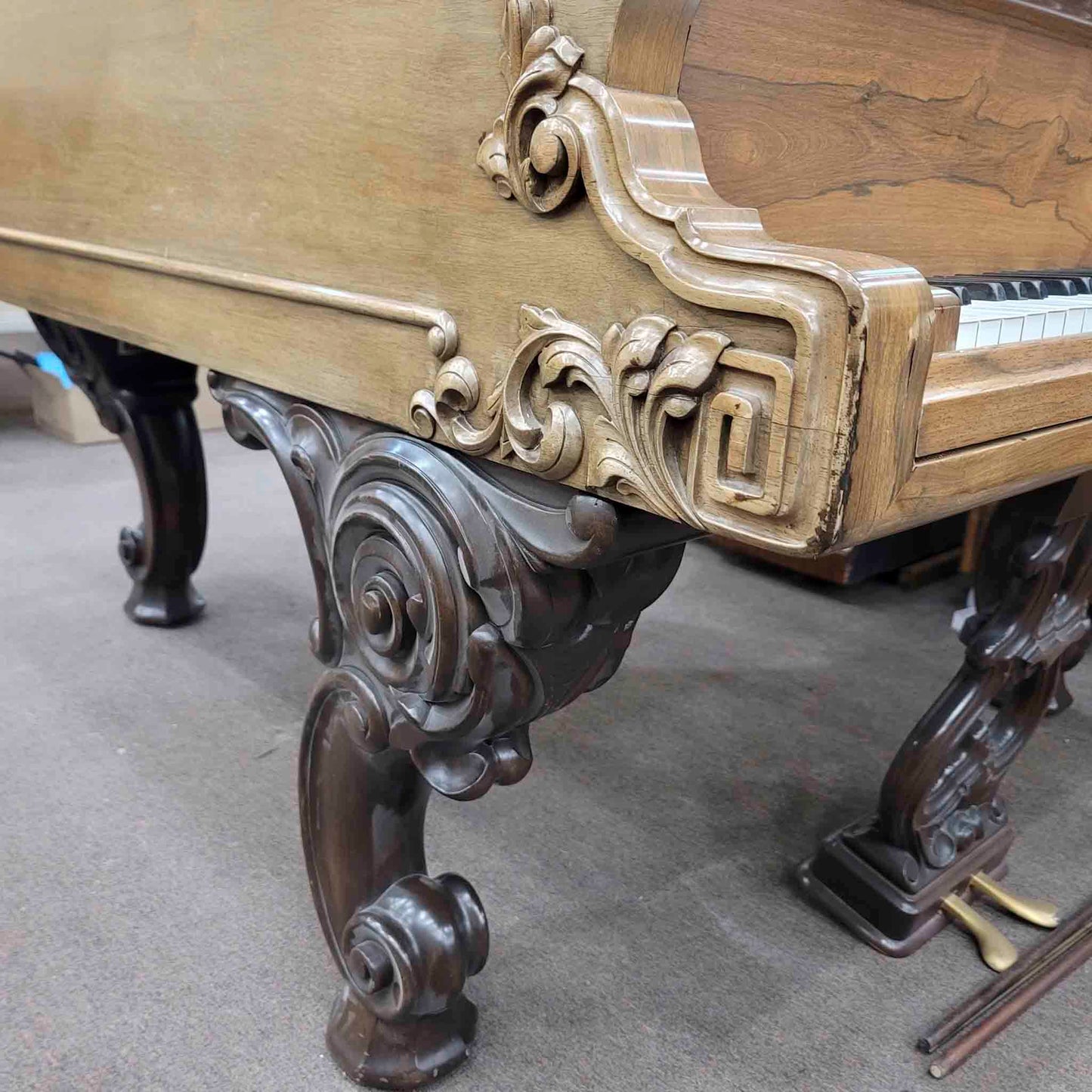 CURRENT SHOP WORK 1867 Steinway & Sons 5'10" Wood Finish Commissioned Grand Piano