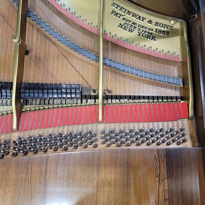 CURRENT SHOP WORK 1867 Steinway & Sons 5'10" Wood Finish Commissioned Grand Piano