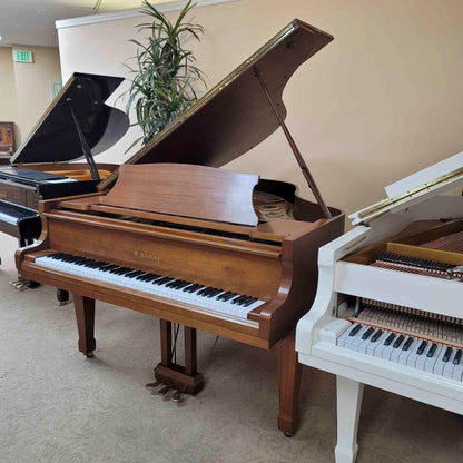 AVAILABLE TO RESTORE: CALL FOR CUSTOM PRICING- 1982 Kawai KG-3D 5'10" Wood Finish Grand Piano