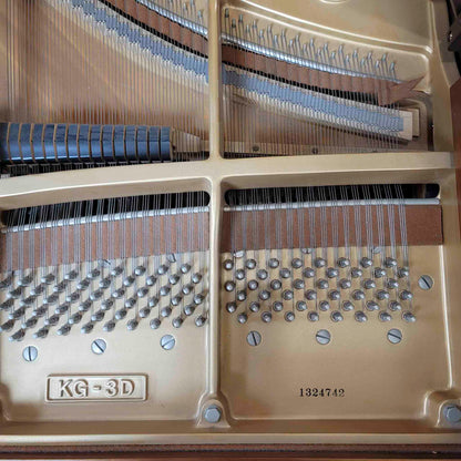 AVAILABLE TO RESTORE: CALL FOR CUSTOM PRICING- 1982 Kawai KG-3D 5'10" Wood Finish Grand Piano