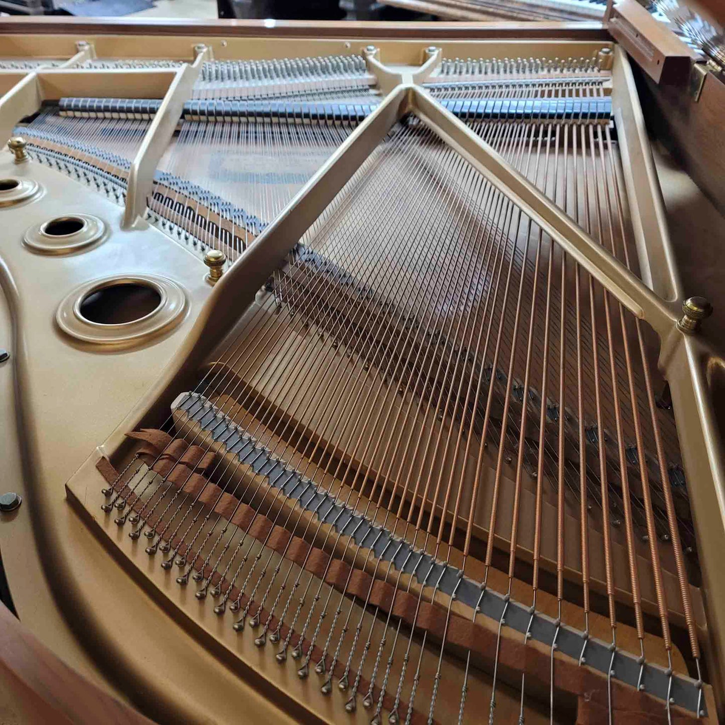 AVAILABLE TO RESTORE: CALL FOR CUSTOM PRICING- 1982 Kawai KG-3D 5'10" Wood Finish Grand Piano