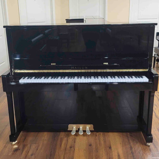 Hailun 121 48" Polished Black Upright Piano