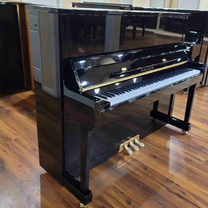 SOLD Hailun 121 48" Polished Black Upright Piano