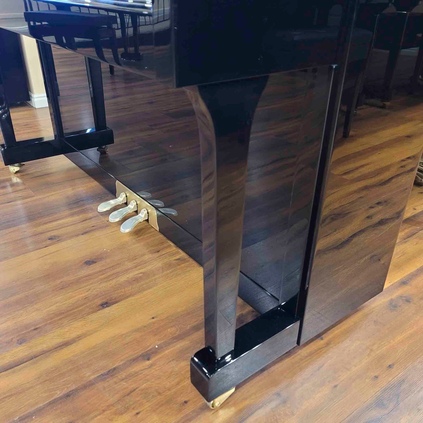 SOLD Hailun 121 48" Polished Black Upright Piano