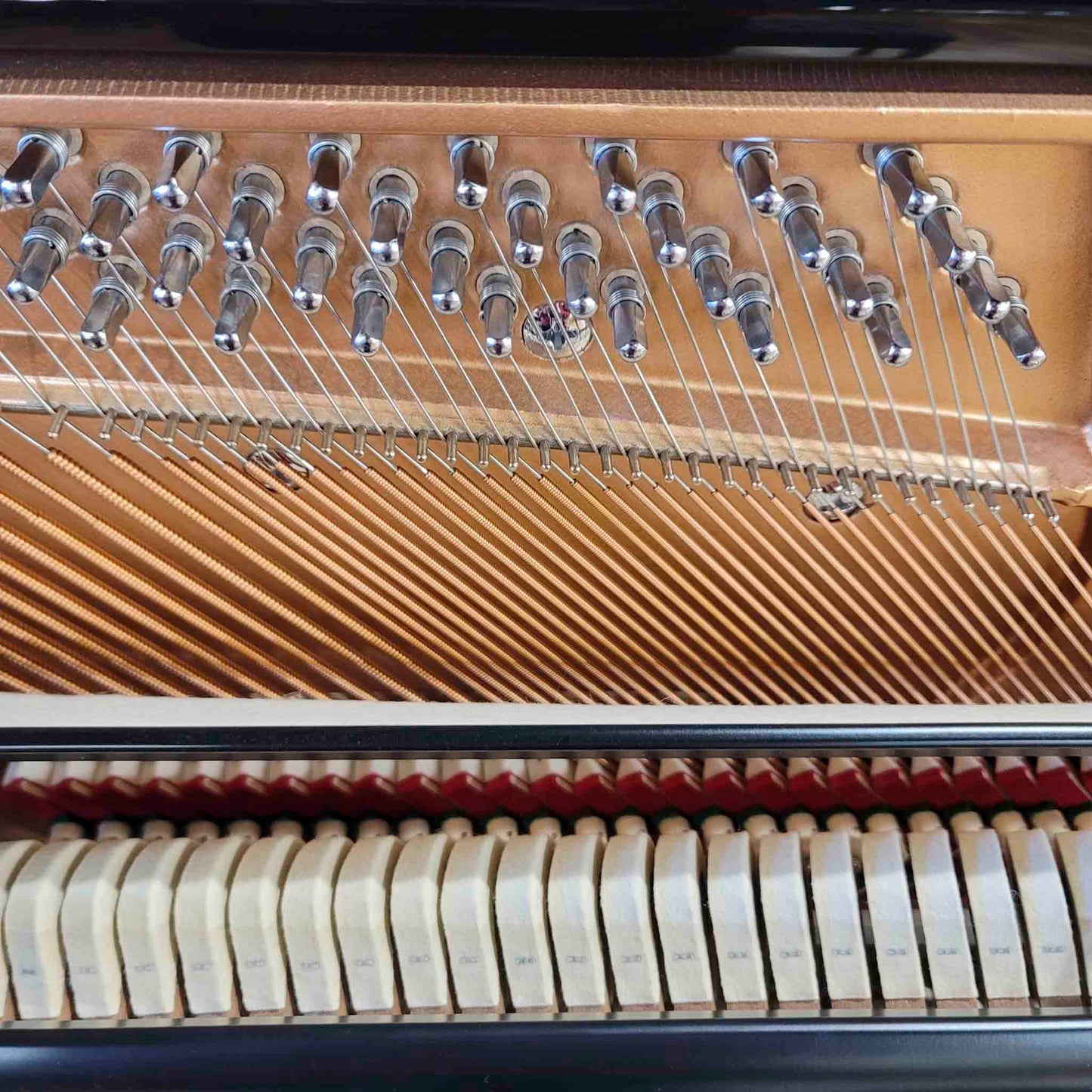 SOLD Hailun 121 48" Polished Black Upright Piano