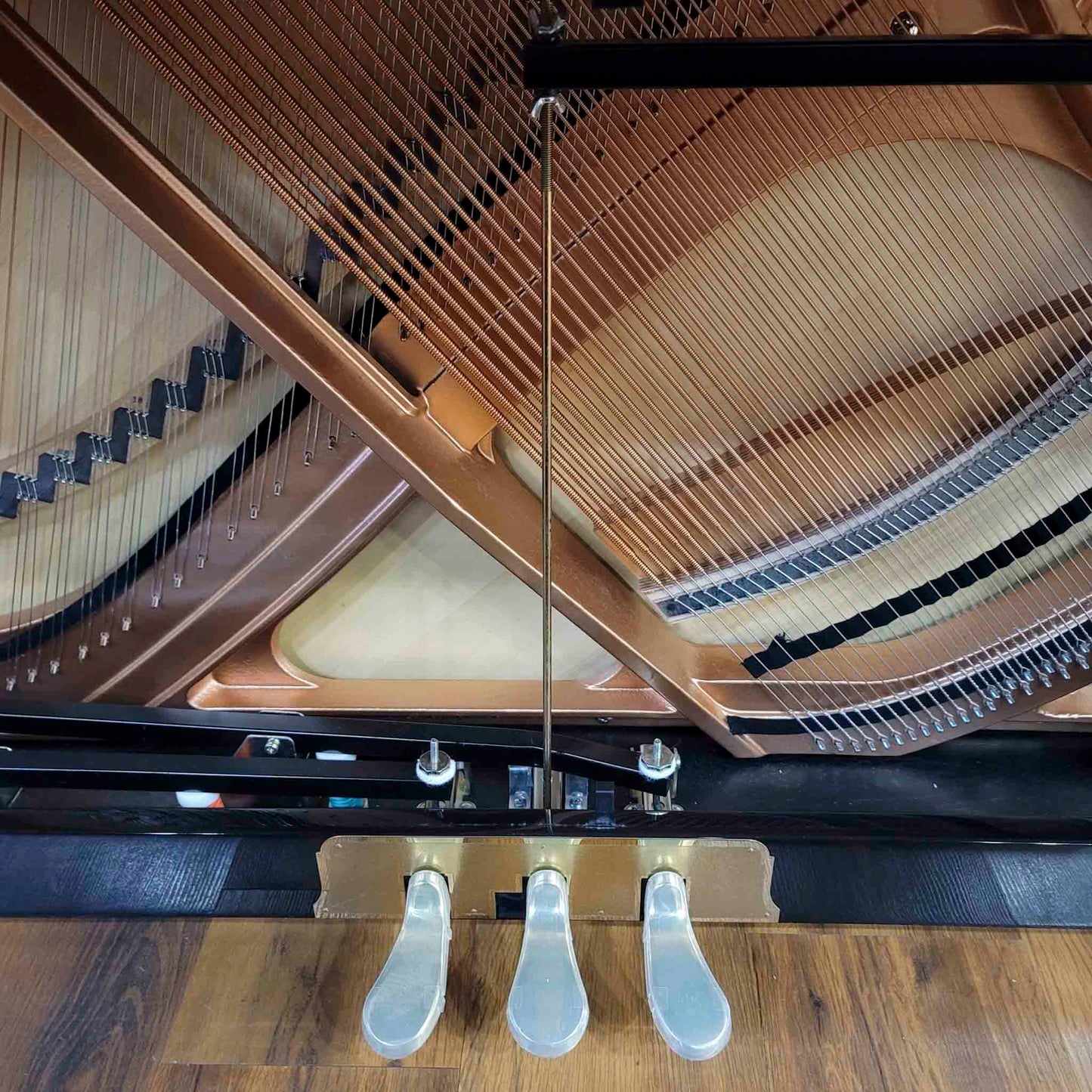 SOLD Hailun 121 48" Polished Black Upright Piano