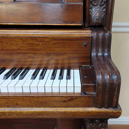 CURRENT SHOP WORK 1893 Cable 60" Wood Finish Commissioned Upright Piano