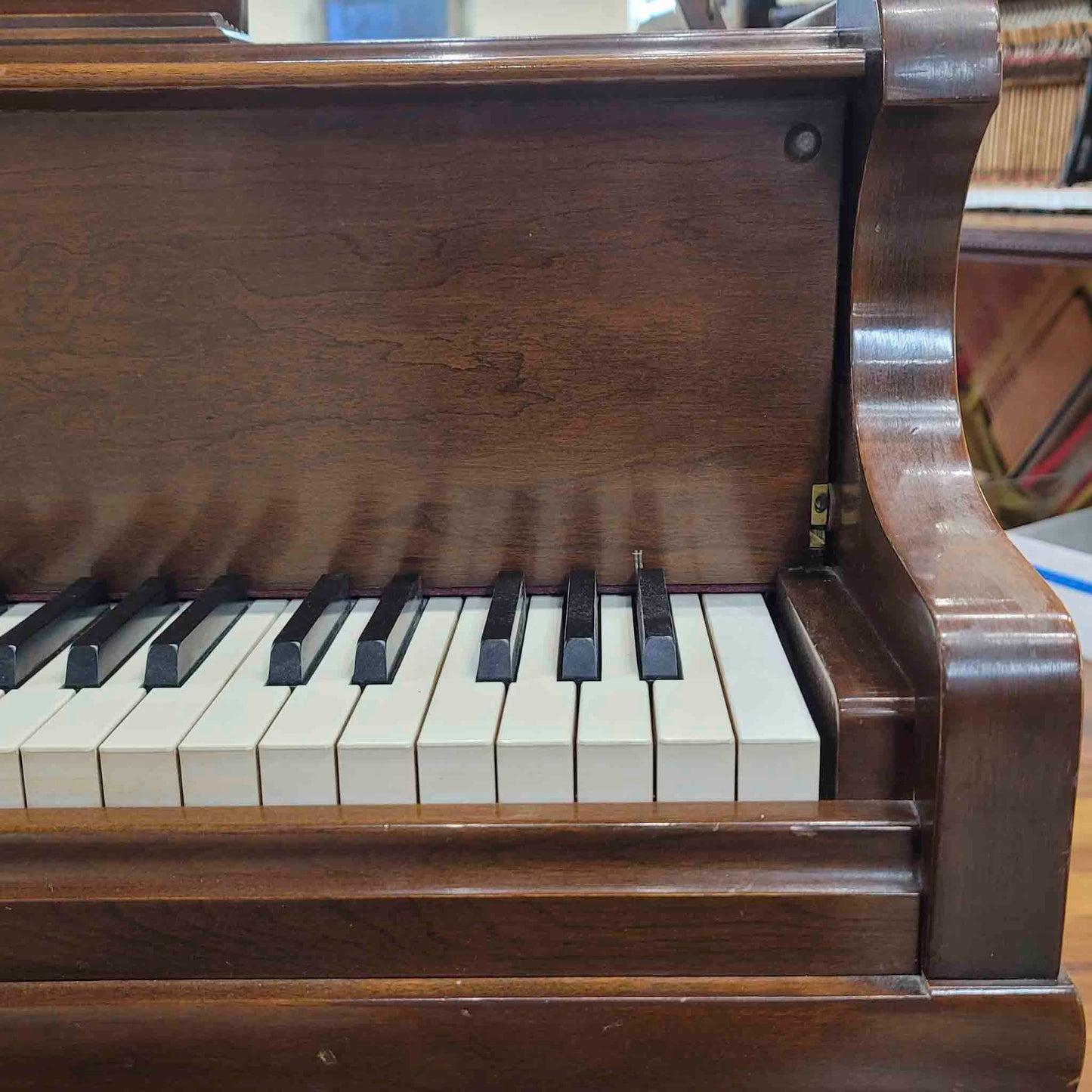 CURRENT SHOP WORK 1968 Chickering 5' Wood Finish Commissioned Grand Piano