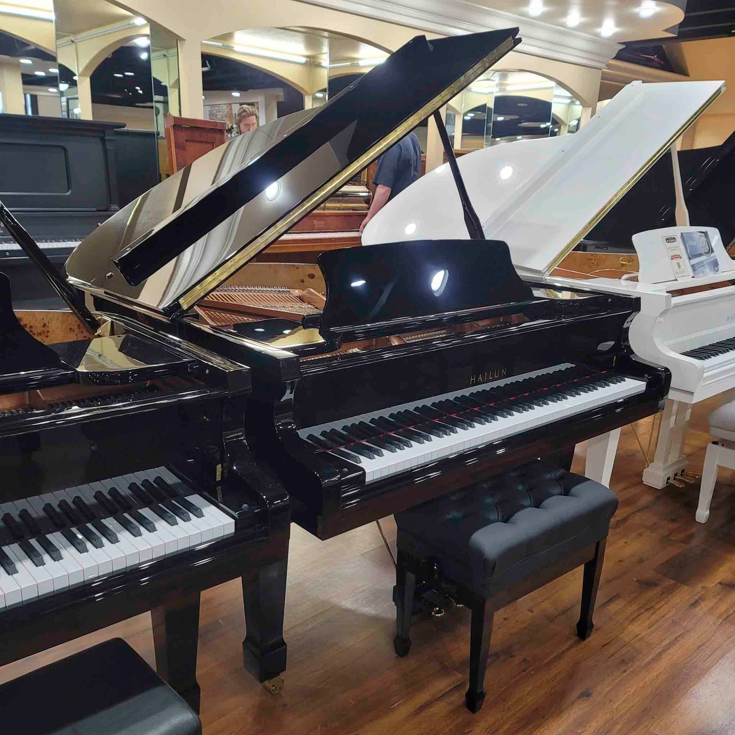 Hailun 151 5' Polished Black Grand Piano