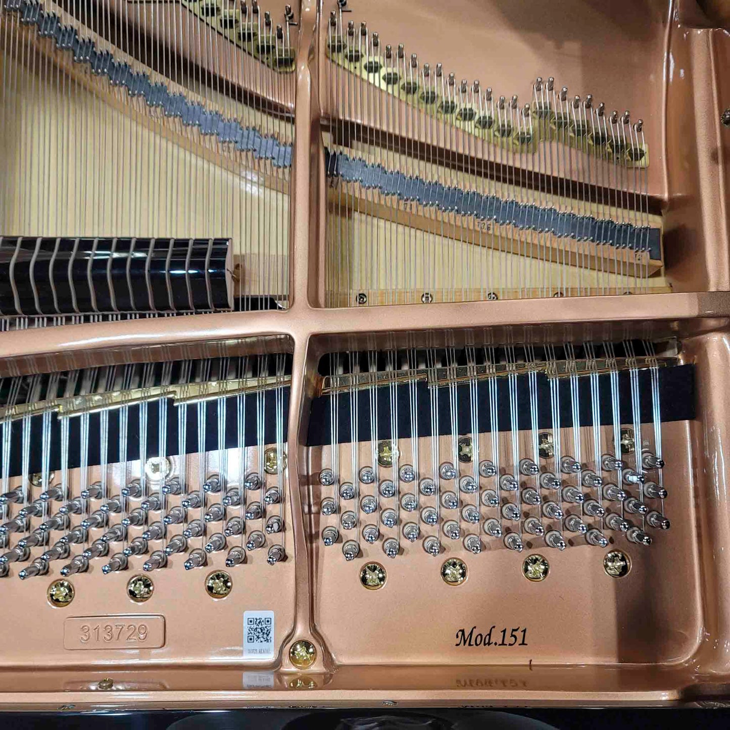 Hailun 151 5' Polished Black Grand Piano