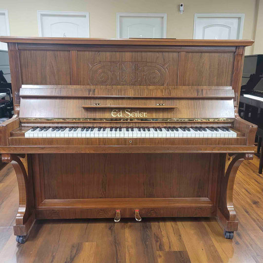 1903 Ed. Seiler 49" Wood Finish Upright Piano