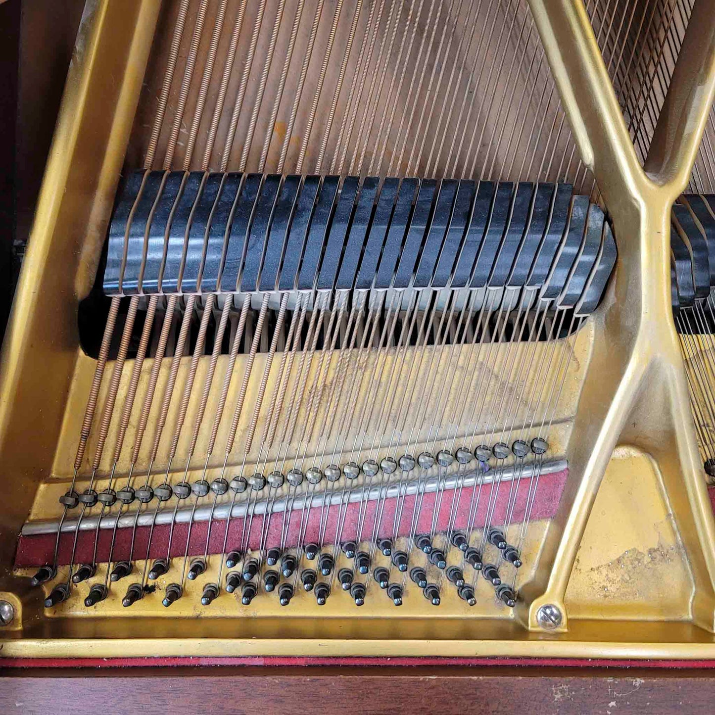HEIRLOOM RESTORATION 1965 Kawai No. 500 5'9" Mahogany Wood Finish Commissioned Grand Piano