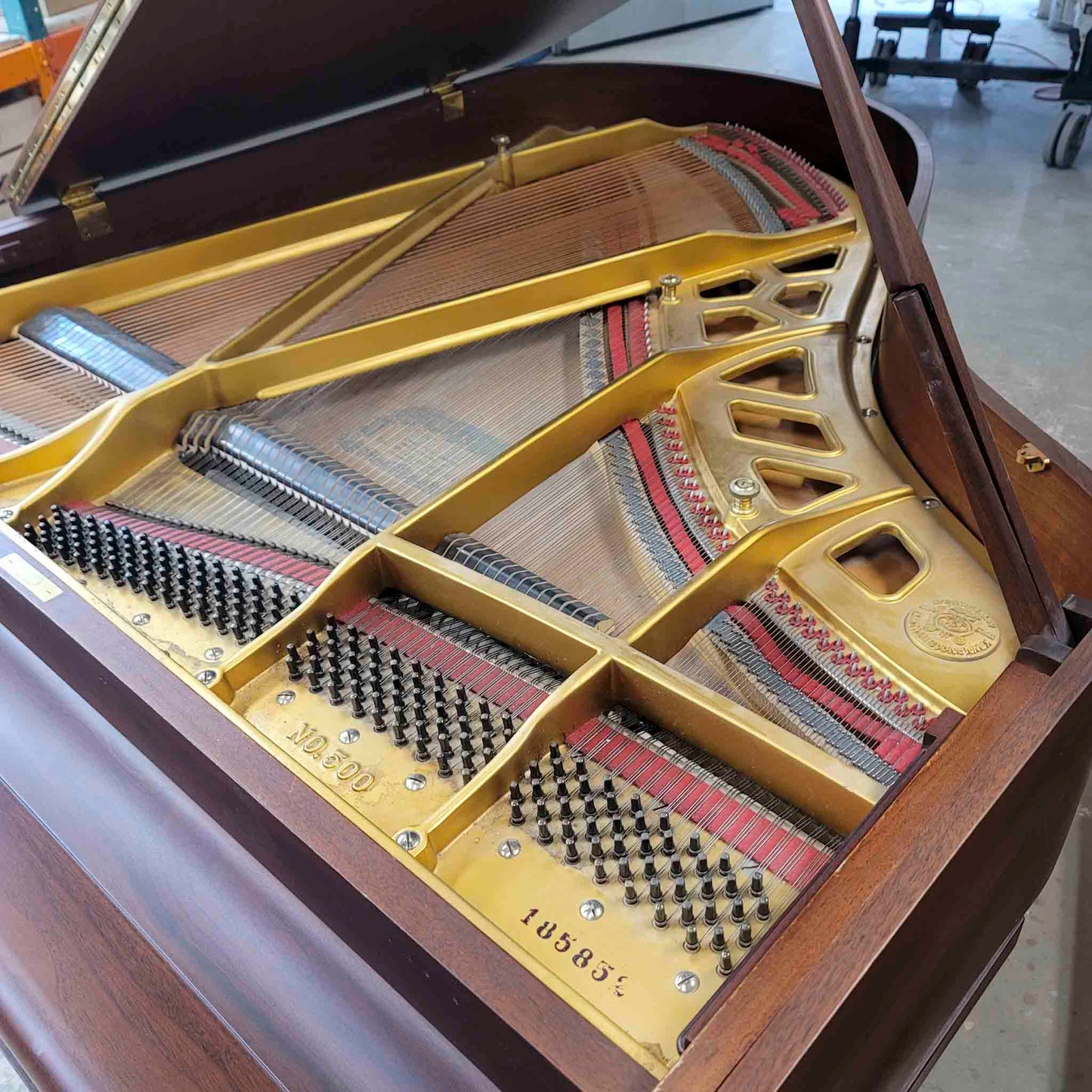 HEIRLOOM RESTORATION 1965 Kawai No. 500 5'9" Mahogany Wood Finish Commissioned Grand Piano