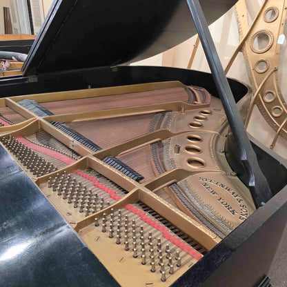CURRENT SHOP WORK 1926 Steinway & Sons Duo-Art 6'1" Satin Black Commissioned Grand Vintage Player Piano