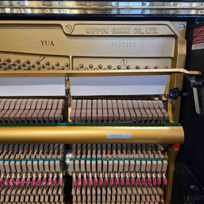 1981 Yamaha YUA 52" Polished Black Upright Piano