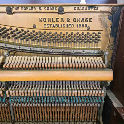 AVAILABLE TO RESTORE: CALL FOR CUSTOM PRICING - 1904 Kohler & Chase 54" Upright Piano