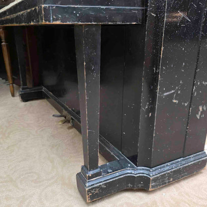 AVAILABLE TO RESTORE: CALL FOR CUSTOM PRICING - 1892 Mason & Hamlin Black 53" Upright Piano