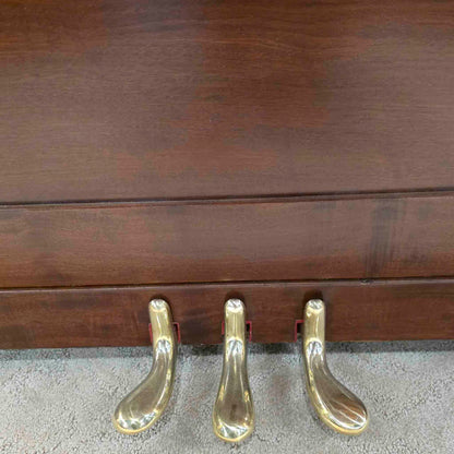 1906 Everett 53" Wood Finish Upright Piano with Self-Playing QRS System