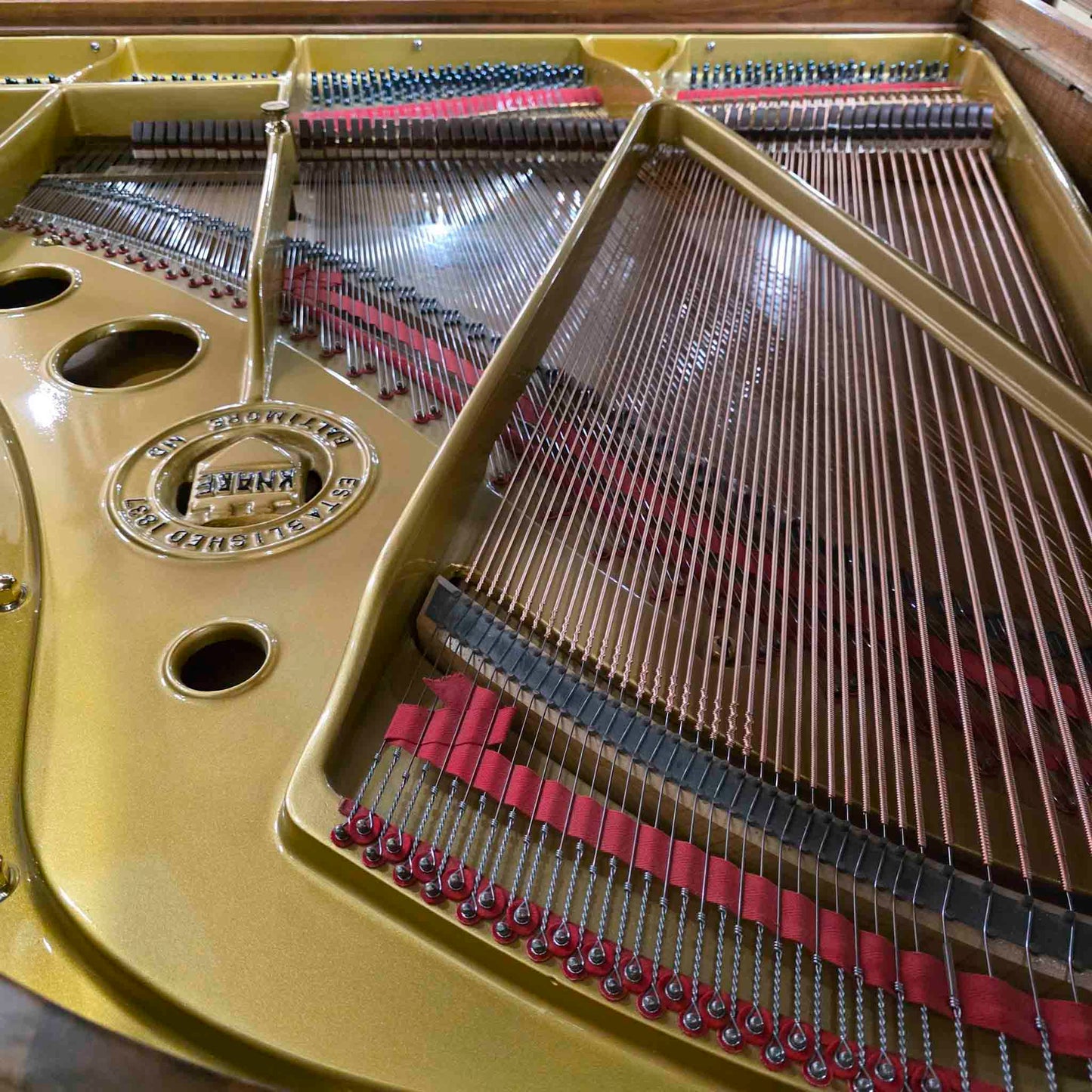 1942 Knabe 5' Wood Finish Baby Grand Piano