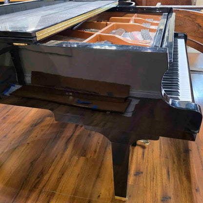 CURRENT SHOP WORK 2005 Remington RG-185 6'1" Polished Black Commissioned Grand Piano