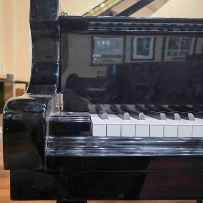 CURRENT SHOP WORK 2005 Remington RG-185 6'1" Polished Black Commissioned Grand Piano