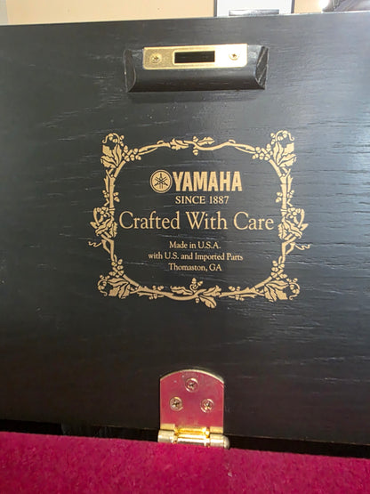 2004 Yamaha P22 45" Satin Black Studio Piano