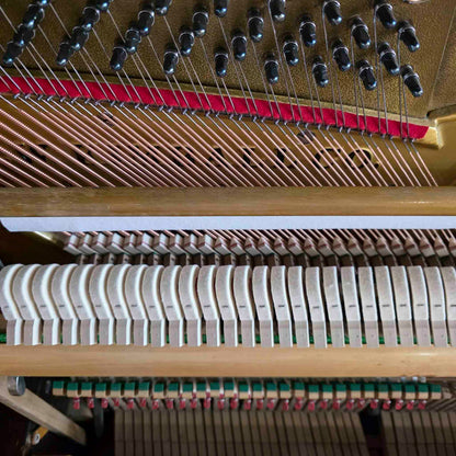 1905 Kimball 57" Wood Finish Upright Piano with Self-Playing QRS System