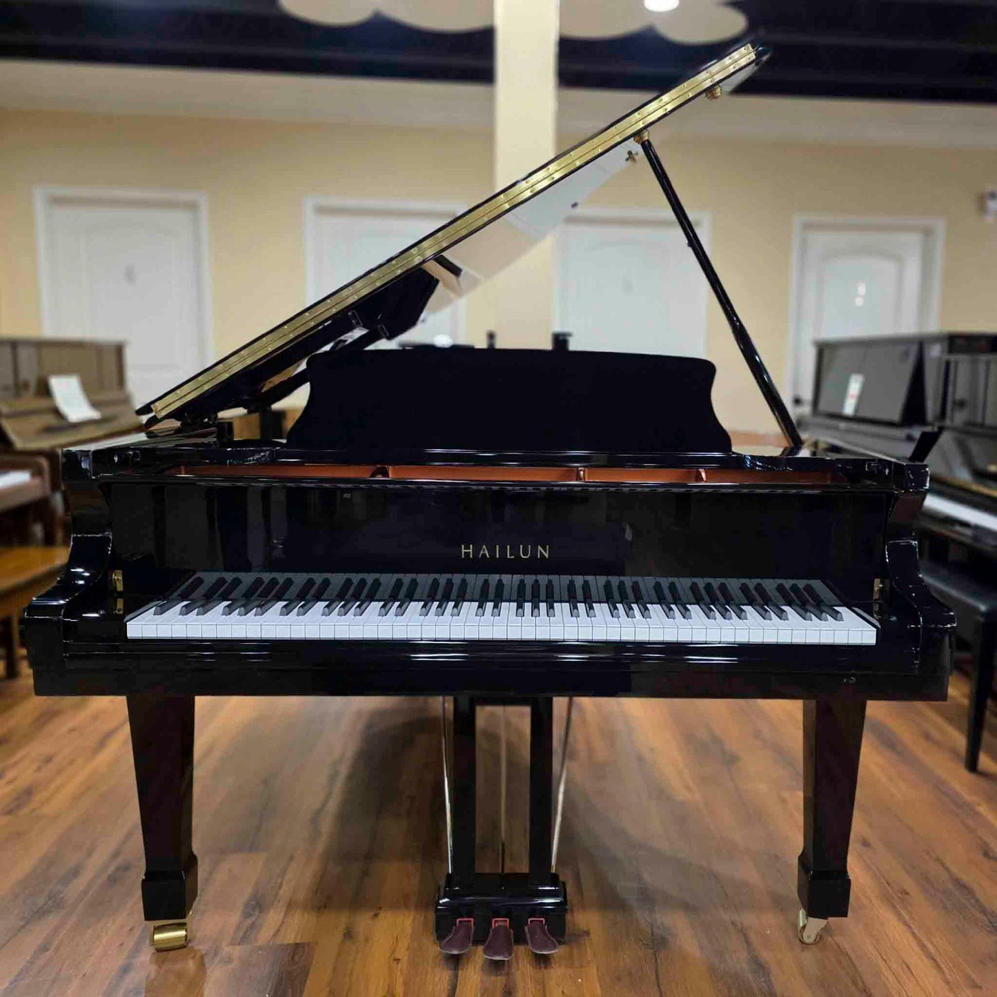 SOLD Hailun 198 6'6" Polished Black Grand Piano