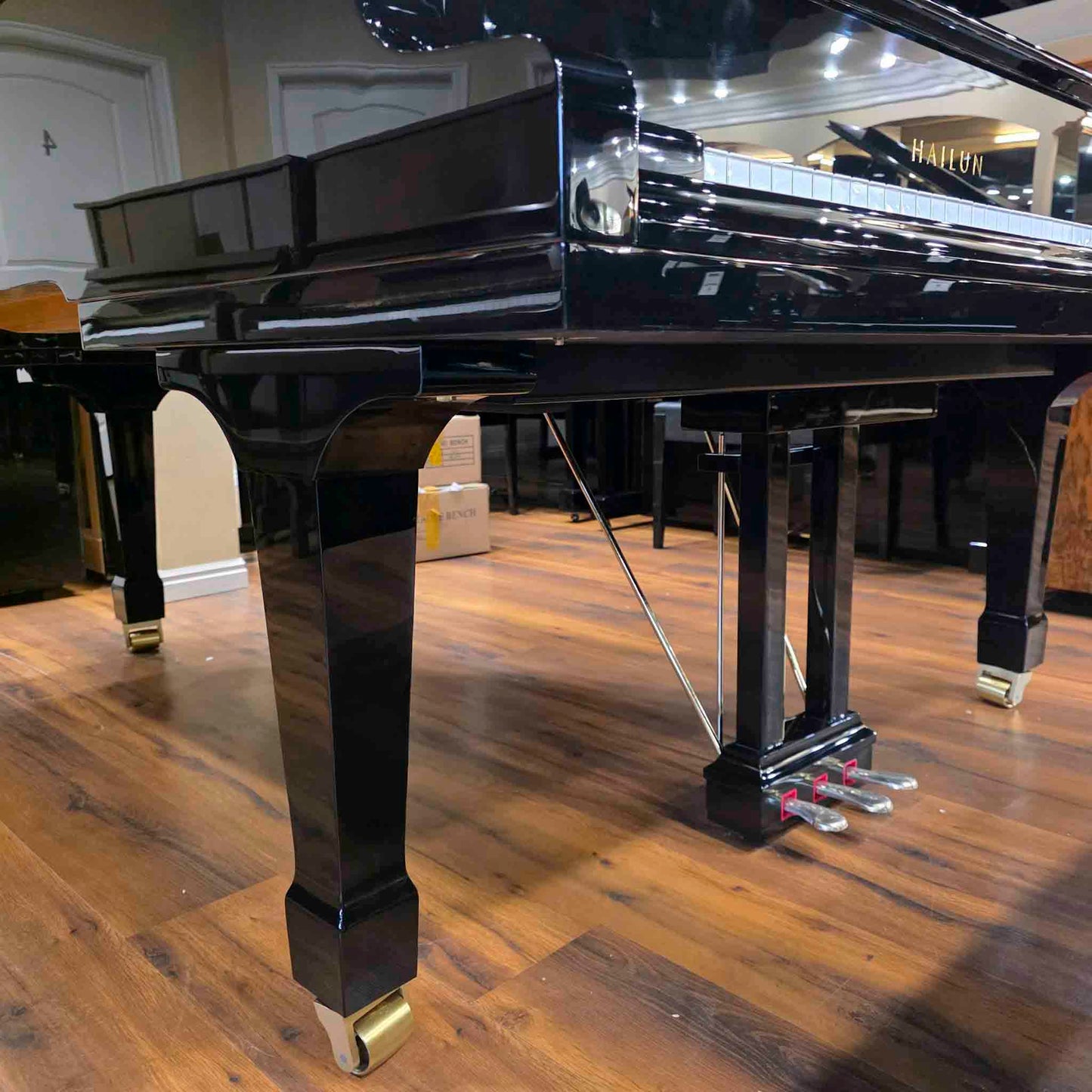 SOLD Hailun 198 6'6" Polished Black Grand Piano