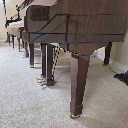 1996 Petrof 5'8" Polished Walnut Grand Piano with Self-Playing System