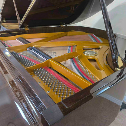 1996 Petrof 5'8" Polished Walnut Grand Piano with Self-Playing System
