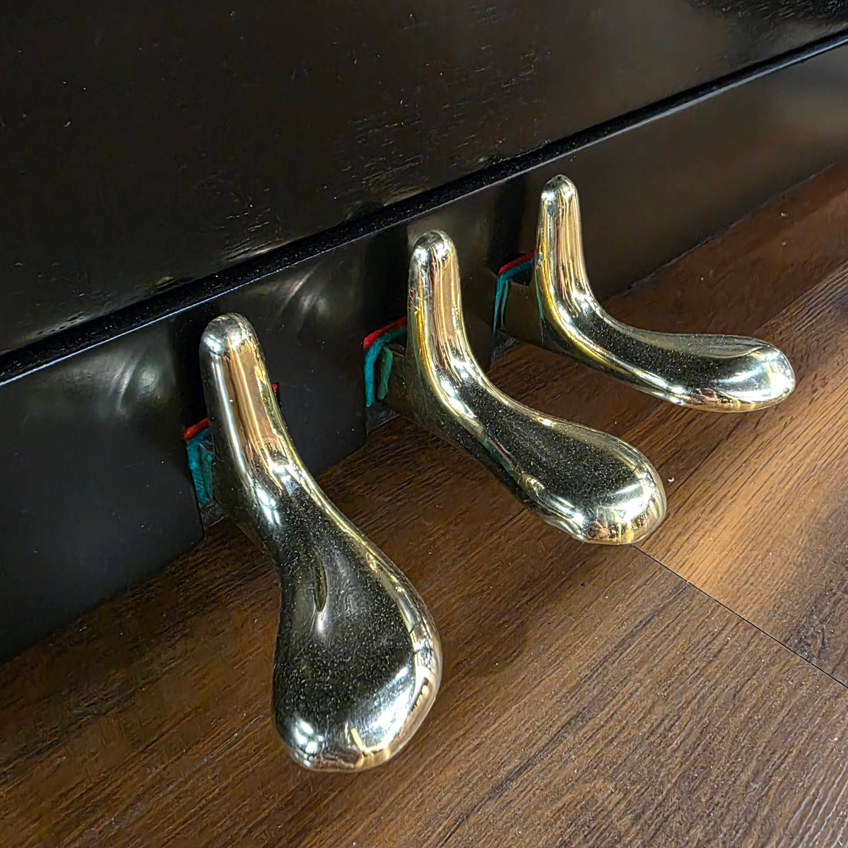 CURRENT SHOP WORK 1927 Kurtzmann 55" Black Finish Commissioned Upright Piano