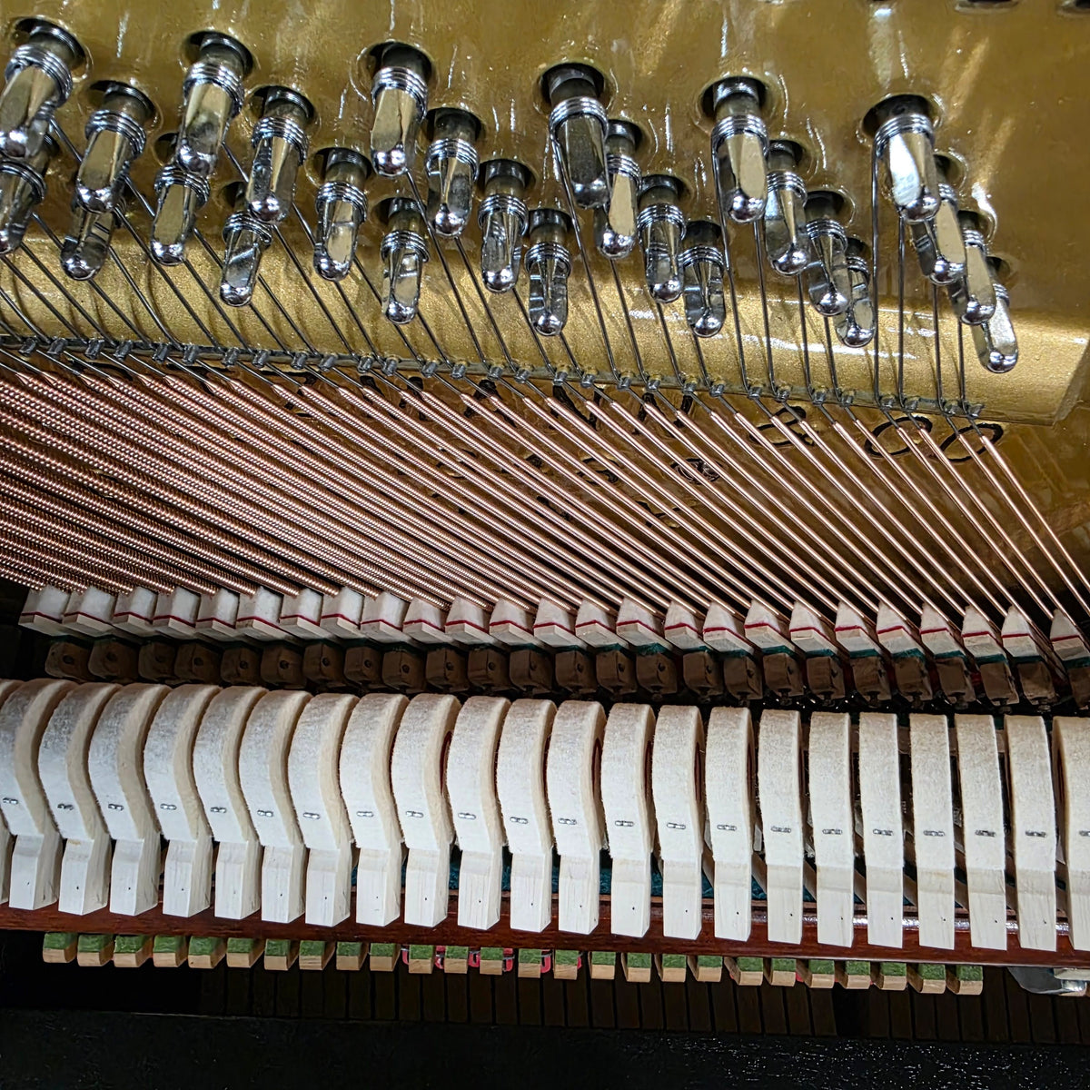 CURRENT SHOP WORK 1927 Kurtzmann 55" Black Finish Commissioned Upright Piano