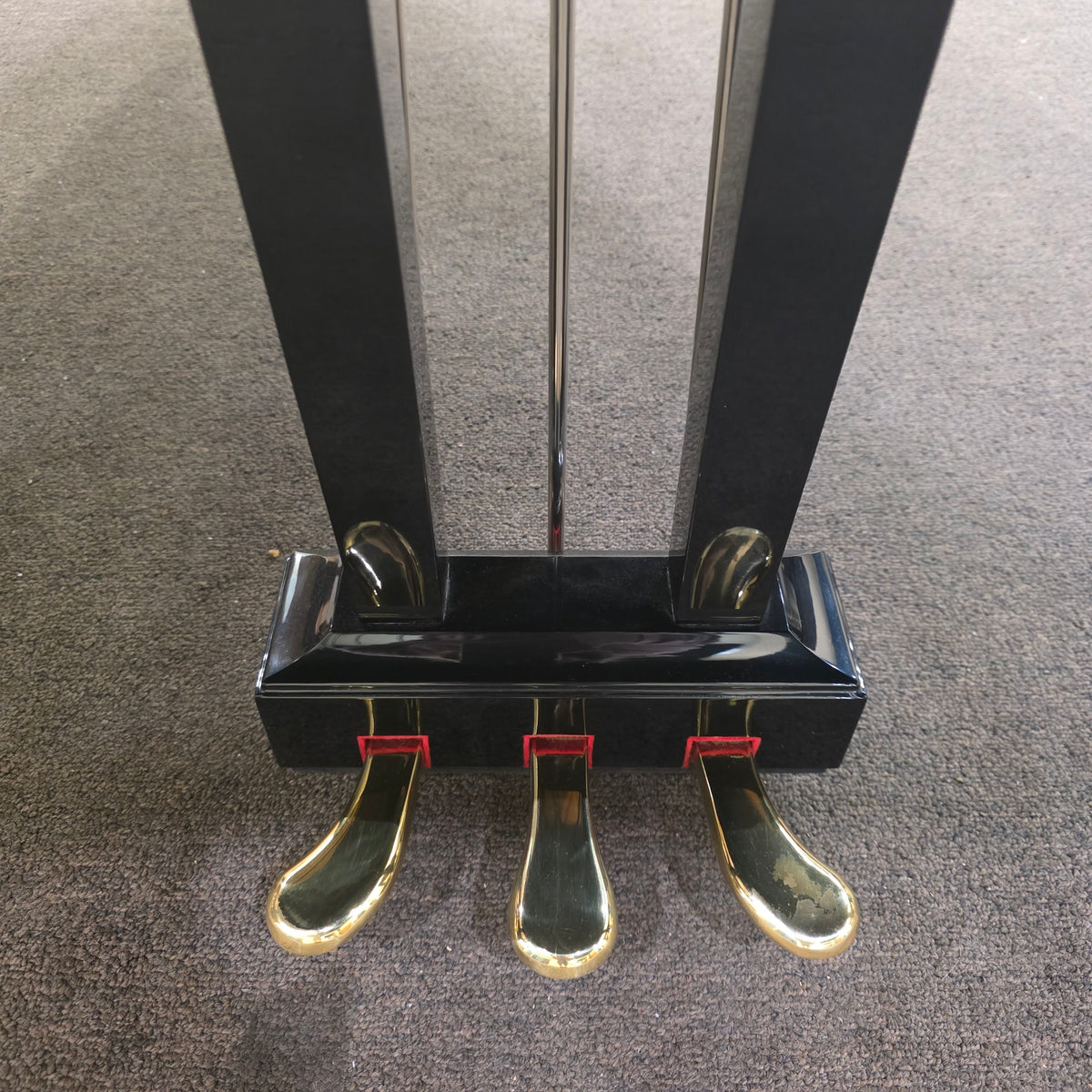 HEIRLOOM RESTORATION 2001 Yamaha C3 6'1" Polished Black Commissioned Grand Piano with Self-Playing QRS System
