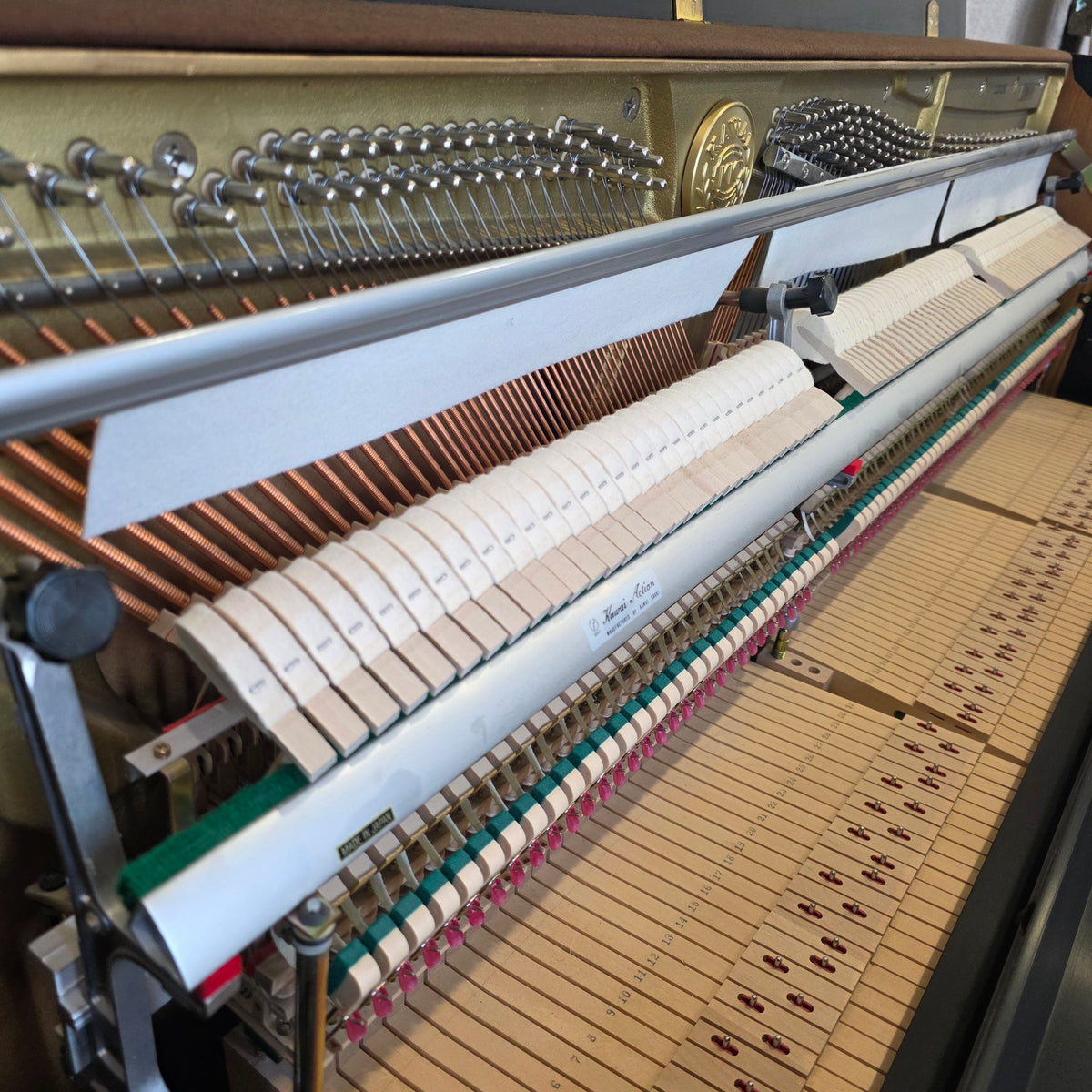 HEIRLOOM RESTORATION 1963 Kawai 508 Decorator 44" Oak Finish Commissioned Console Piano