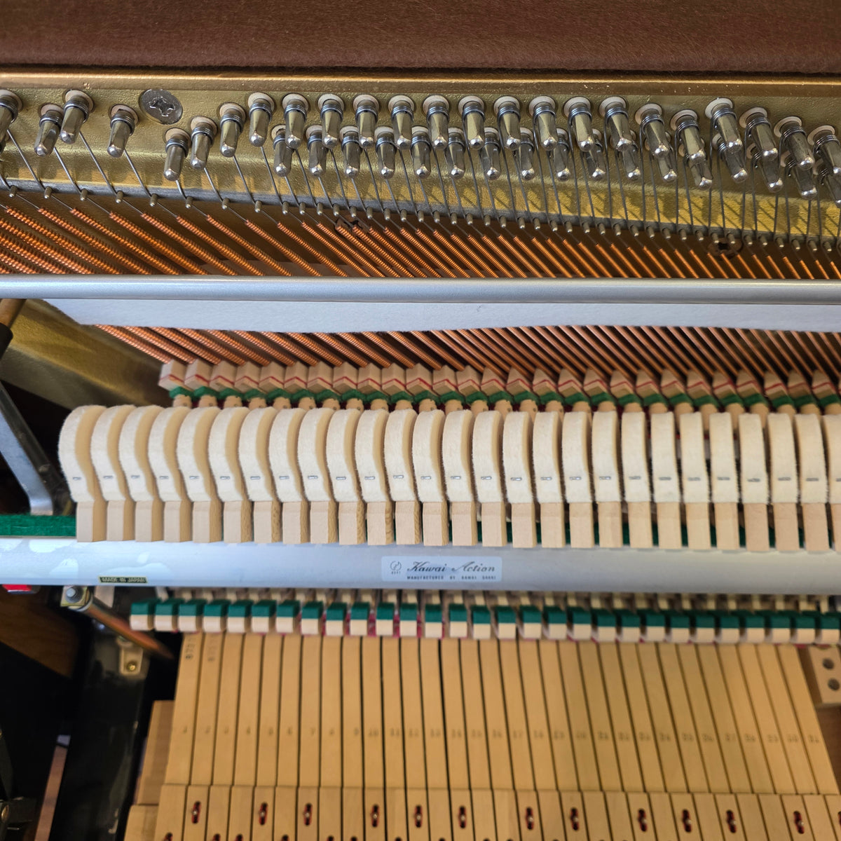 HEIRLOOM RESTORATION 1963 Kawai 508 Decorator 44" Oak Finish Commissioned Console Piano