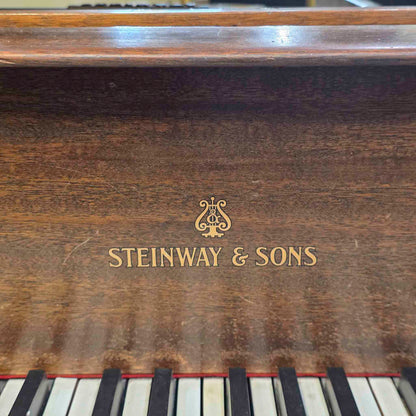 CURRENT SHOP WORK 1924 Steinway & Sons Model L 5'10" Wood Finish Commissioned Grand Piano