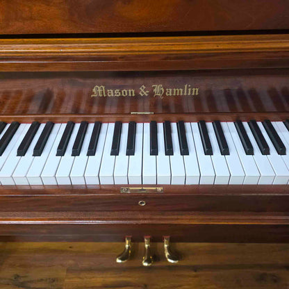 1915 Mason & Hamlin Satin Mahogany Wood Finish 51.5" Upright Piano