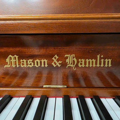 1915 Mason & Hamlin Satin Mahogany Wood Finish 51.5" Upright Piano
