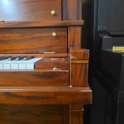 1915 Mason & Hamlin Satin Mahogany Wood Finish 51.5" Upright Piano