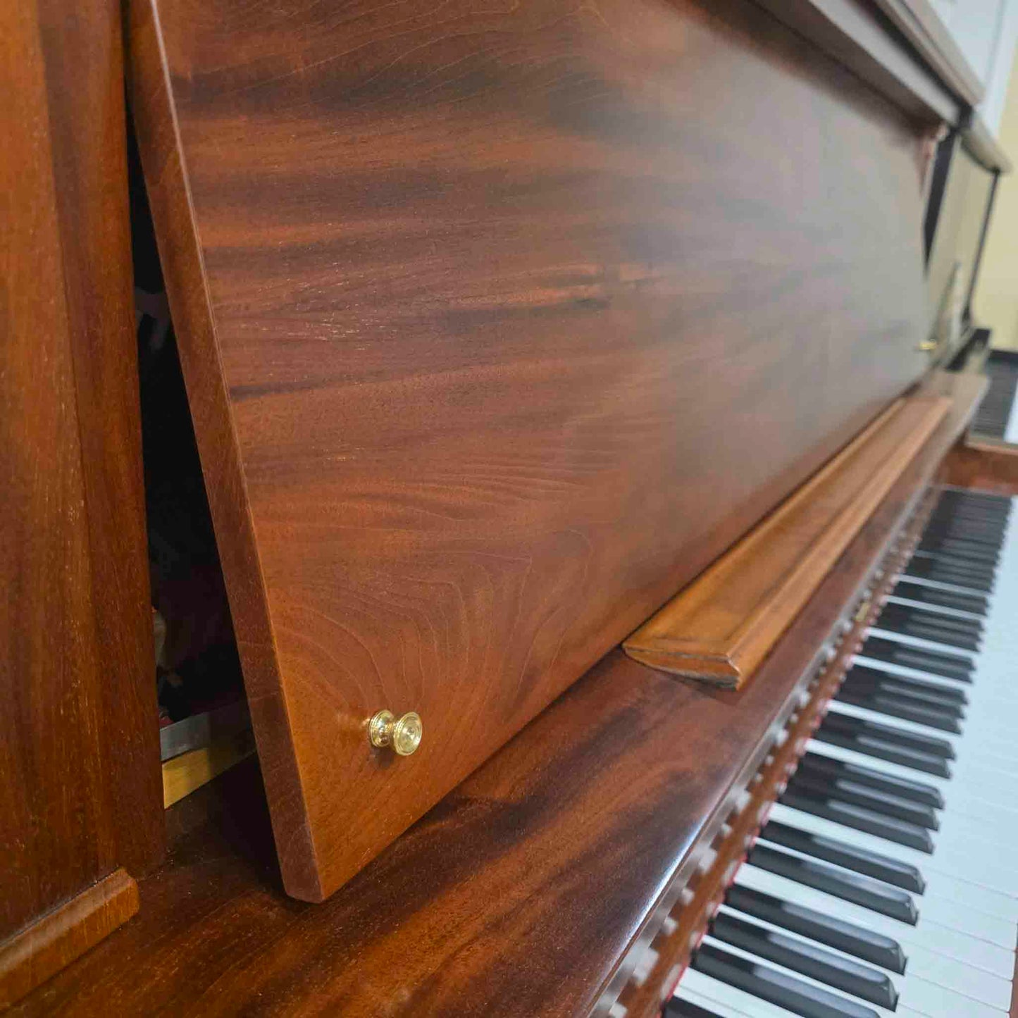 1915 Mason & Hamlin Satin Mahogany Wood Finish 51.5" Upright Piano