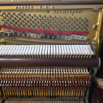 1915 Mason & Hamlin Satin Mahogany Wood Finish 51.5" Upright Piano