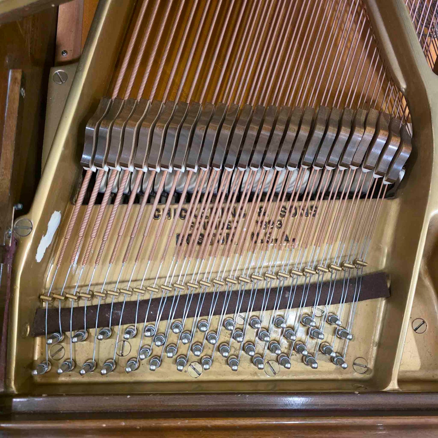 HEIRLOOM RESTORATION 1968 Chickering 5' Wood Finish Commissioned Grand Piano