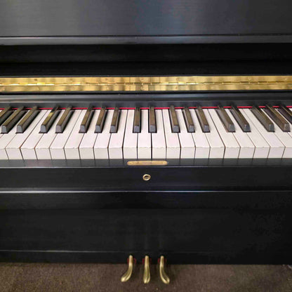HEIRLOOM RESTORATION 1920 Howard 51" Satin Black Commissioned Upright Piano