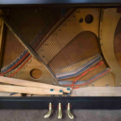 HEIRLOOM RESTORATION 1920 Howard 51" Satin Black Commissioned Upright Piano
