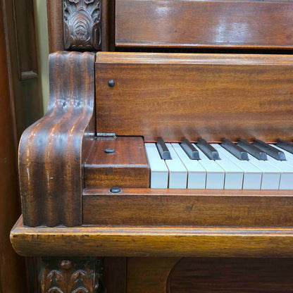 CURRENT SHOP WORK 1893 Cable 60" Wood Finish Commissioned Upright Piano