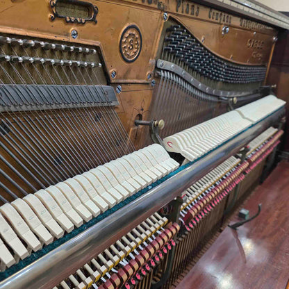 CURRENT SHOP WORK 1893 Cable 60" Wood Finish Commissioned Upright Piano